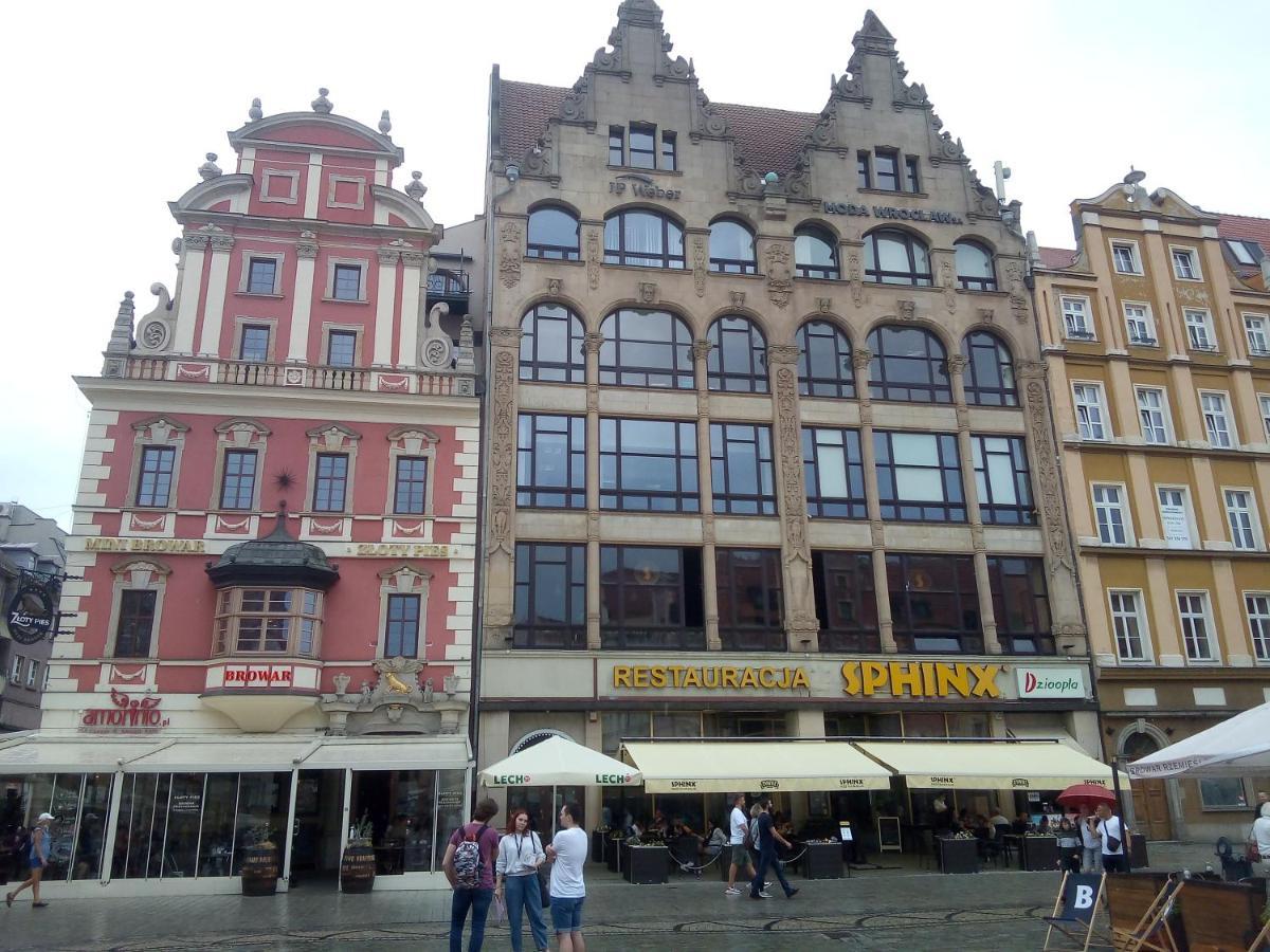 Rynek - Apartament Rodzinny Na Wroclawskim Rynku! Im Dluzej Tym Taniej! Breslávia Exterior foto